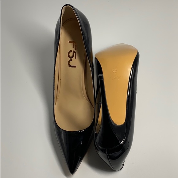 FSJ Women Formal Pointed Toe Pumps High Heel - Picture 10 of 11